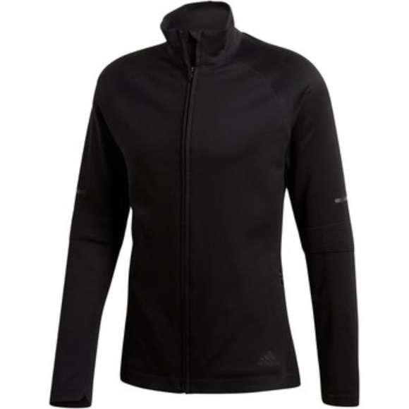 Adidas PHX Track Mens Running Jacket - Black - Picture 4 of 4